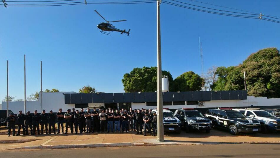 Imagem de compartilhamento para o artigo Para manter a ordem, PM e Polícia Civil deflagram operação Visconde e cumpre mandados e prisões em Inocência da MS Todo dia